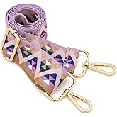 ZOOEASS Wide Shoulder Strap Adjustable Replacement Belt Crossbody Canvas Bag Handbag