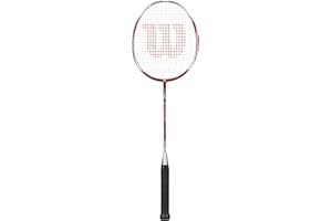 WILSON Sporting Goods Attacker Badminton Racquet, silver (WRT87190U3)