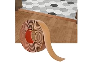 10 Ft Floor Transition Strip,Peel and Stick Floor Divider Strip,Self Adhesive Vinyl Floor Transition Strip,Floor Flat Divider