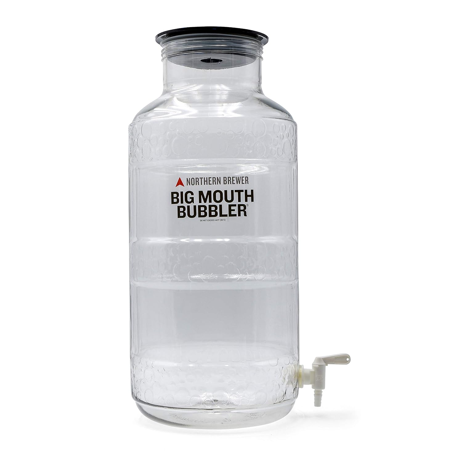 Fermentation & More Home Northern Brewer 5 Gallon Ported Big Mouth Bubbler PET Plastic Carboy