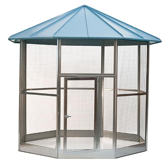 Aviary / Bird Cage, XXXL, Professional, Octagonal Amazon.co.uk Sports