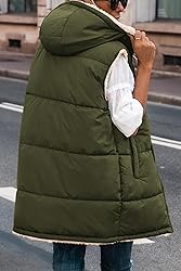 PRETTYGARDEN Womens 2024 Fall Reversible Vests