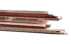 TEN-HIGH Copper Bus bar Flat 6mmx80mm, Copper Flat