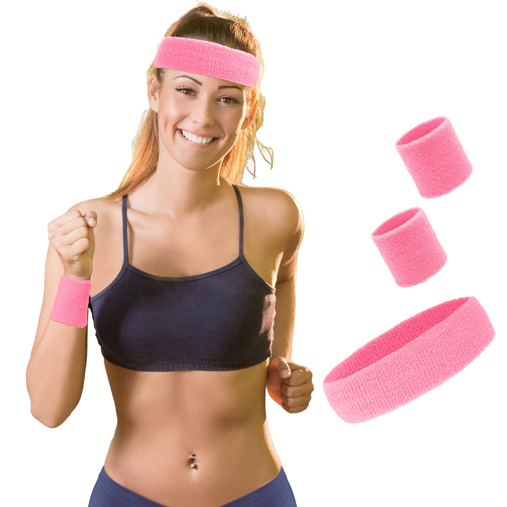 Sweat Bands,Sweat Bands Wristbands,Pink Sweatbands,Sports Day Sweatbands,Red White And Blue Headband,Wristbands Sweat Bsorbent,Sweat Absorbing Sports Wristbands,Tennis Sweatbands,Sport Sweat Headband