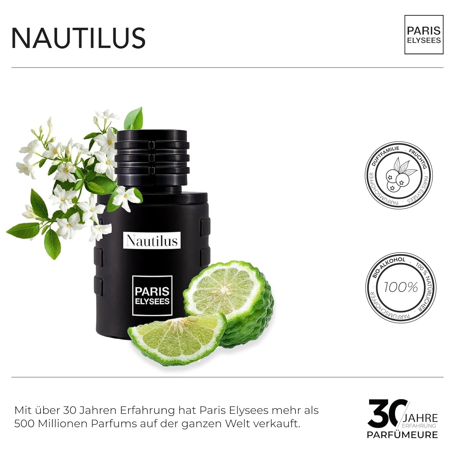 PARIS ELYSEES PARFUMS - Duftset VODKA WILD x NAUTILUS - Eau de Parfum Herren 100 ml - Aromatisch & Fruchtig 4