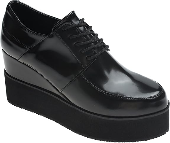 AnnaKastle Womens Fashion Oxfords Creepers