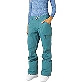 Roxy Women's Nadia Ski Pant – 10K Waterproof, Insulated, PFAS-Free, Adjustable Waist & Snow Gaiters