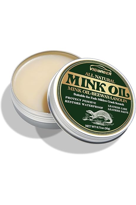 Leather Conditioner Kelly's Mink Oil For Leather Boots (3 Oz