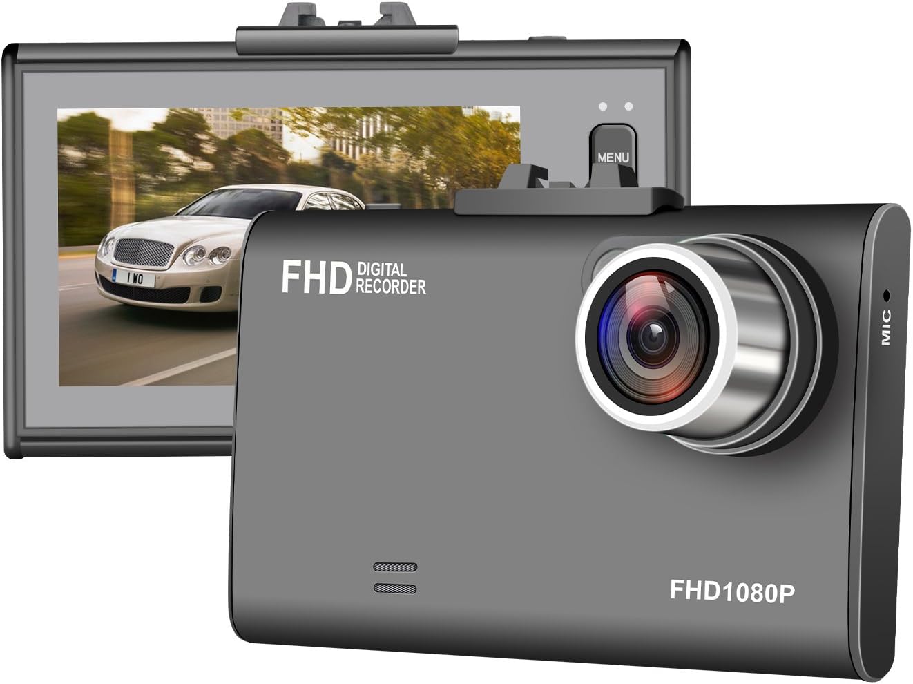 Car Camera, JVIN Dash Camera for Cars FHD 1080P Video Recorder Ultra Wide Angle Lens 2.7" LCD Screen Dash Cam Night Vision, Motion Detection, G-Sensor, Parking Mode DVR Camcorder Z3