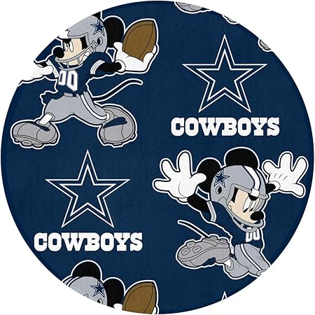 Amazon Com Dalean Dallas Cowboys Floor Mat With Circular Non