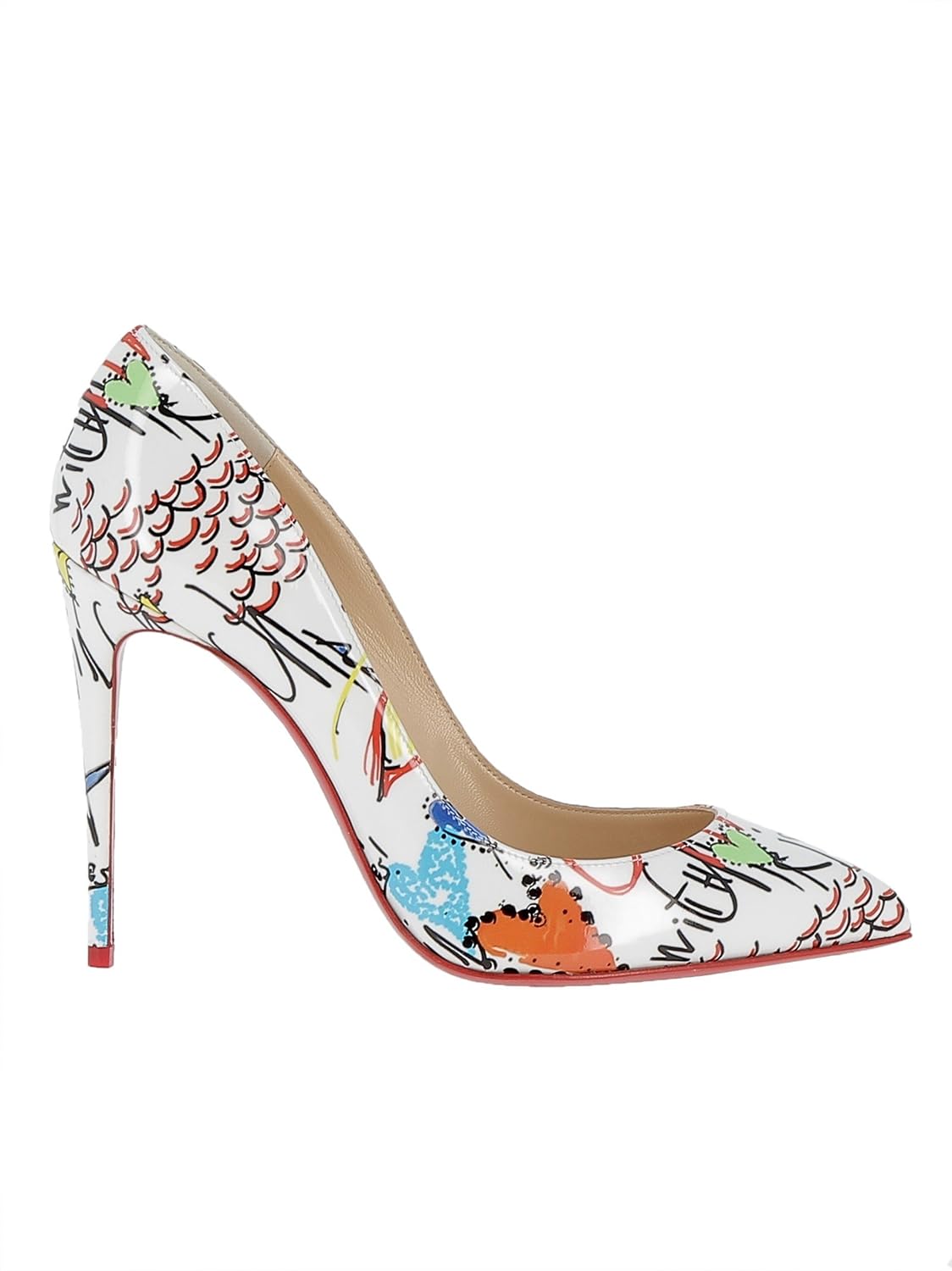 multicolor louboutin heels
