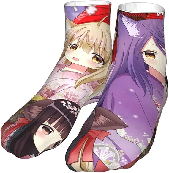 Amazon Co Jp 猫耳 和服 靴下 メンズ ソックス 冬の暖かい厚手 抗菌抗菌防臭 吸汗速乾 蒸れない通気性抜群 カジュアルソック ファッション 面白い 滑り止め スポーツ 通学用 ランニング スポーツ アウトドア用 30cm 8cm 冬用 男女兼用 服 ファッション小物