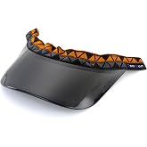 Tontron Colourvisor Removable Helmet Visor | Helmet Brim (Black)