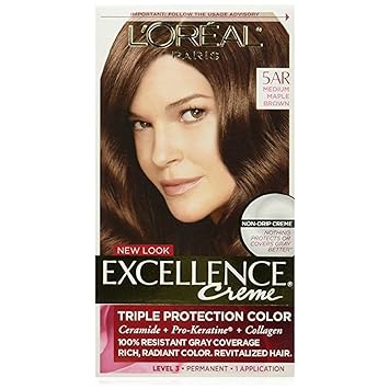 Amazon Com L Oreal Excellence Creme 5ar Velvet Brown Medium