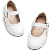 Otter MOMO Toddler Little Girls Princess Shoes Mary Jane Ballerina Flats Flower Girl Dress Shoes