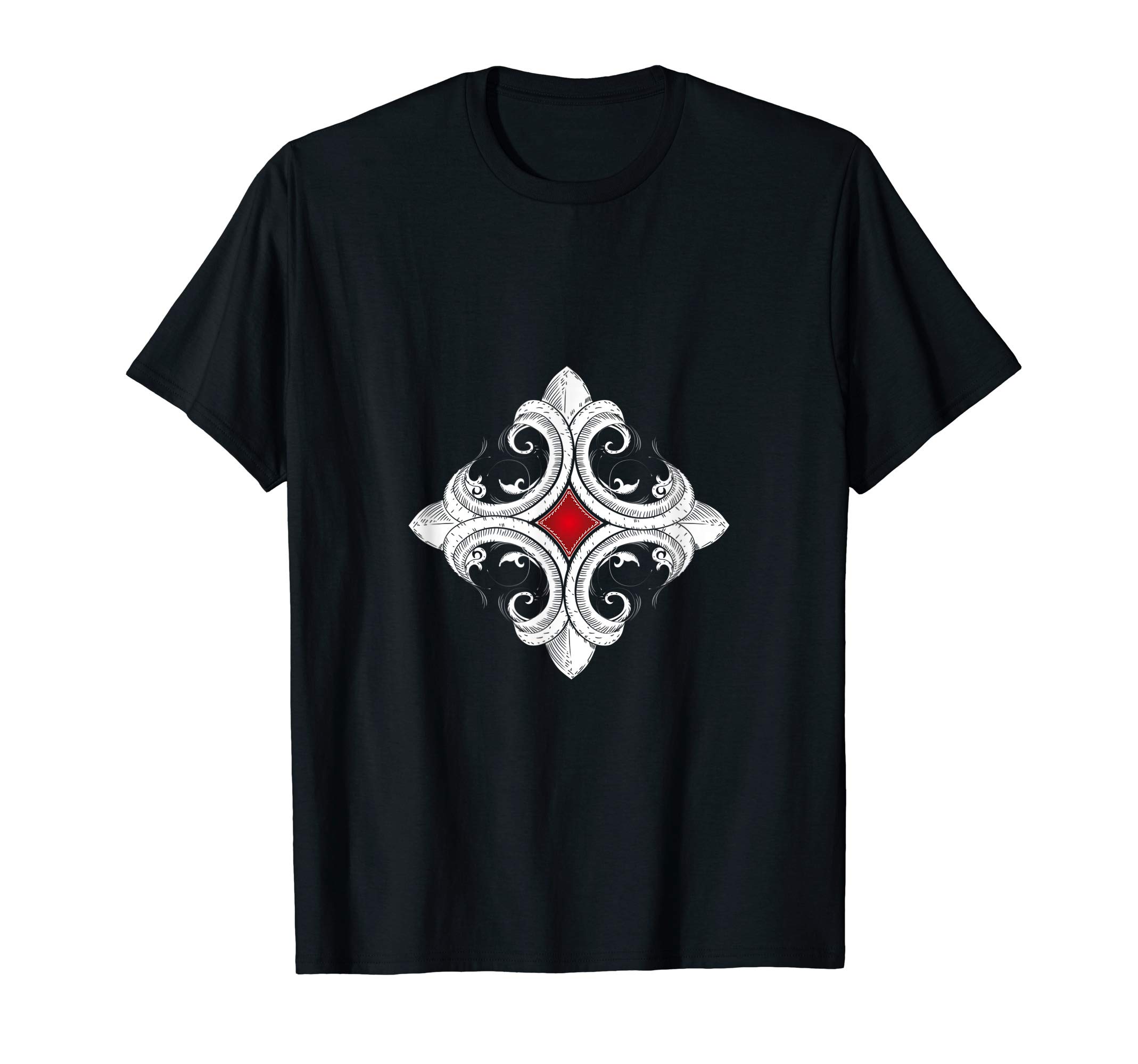 Gothic cross with red stone T-Shirt