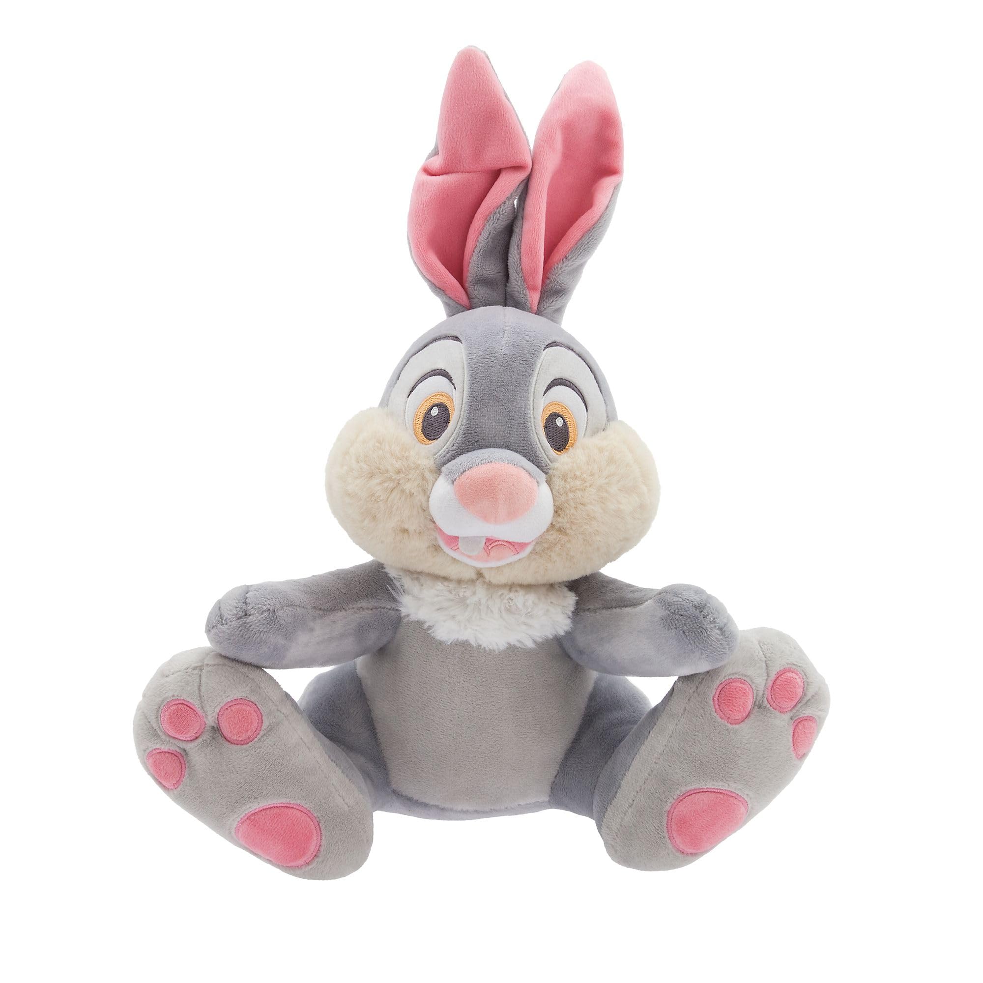 Disney Store Official Thumper Medium Soft Toy for Kids, Bambi, 32cm/12”, Plush Grey Bunny Rabbit with Embroidered Details and Fluffy Trims, Suitable for Ages 0+ — image 1