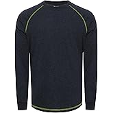 BOCOMAL FR Shirts for Summer 4oz EX Light Weight Flame Resistant Base Layer CAT1 Fire Retardant Crew Shirt