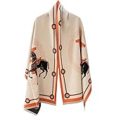 GILFASHE Soft Silky Pashmina Shawl Wrap for Women,Warm Winter Scarf,Blanket Shawl for Wedding,Travel,Evening Dress & Gifts