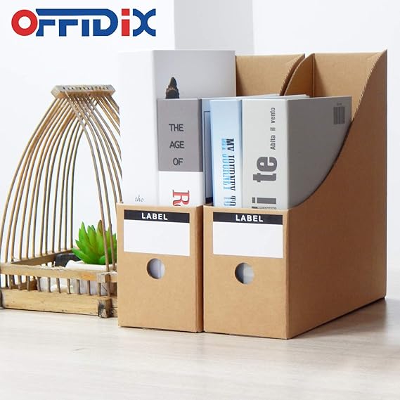 Drawer Organizers Offidix Black Magazine File Holder Desk Storage