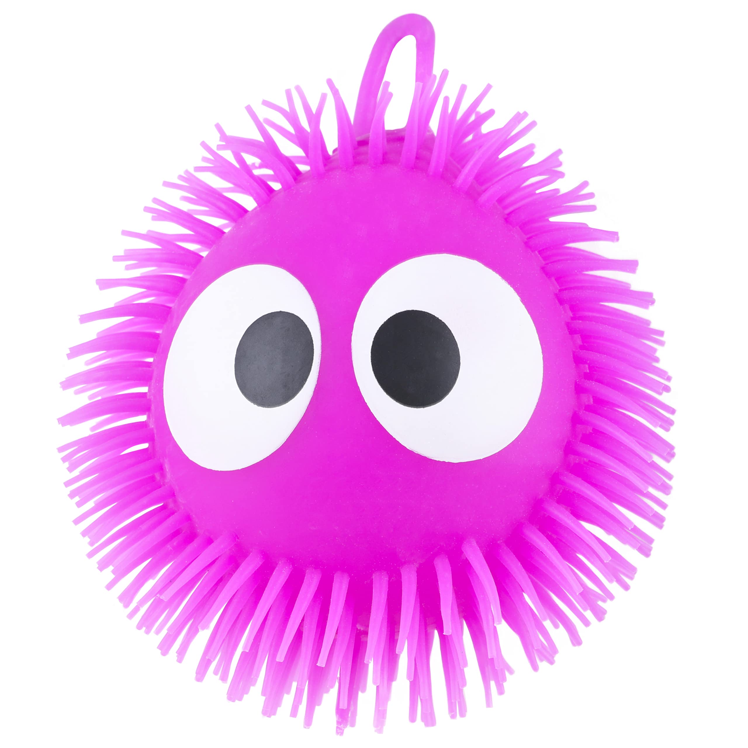Toyland® 17cm Squishy Big Eye Puffer Balls - Novelty Toys - 6 Colours To Collect - 1 Picked At Random
