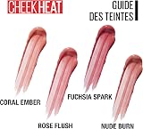 Maybelline Cheek Heat Water Infused Gel Blusher Nude Burn 10 ml Pack of 6 view 3
