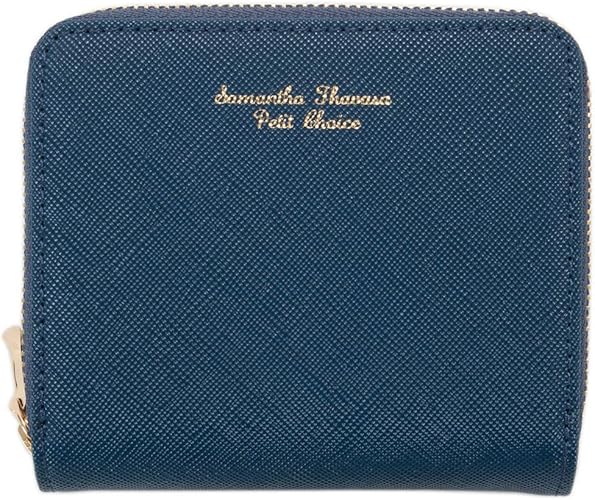 Amazon サマンサタバサ 財布 レディース 二つ折り財布 Samantha Thavasa ラウンドファスナー ミニ財布 ウォレット 女性 大人 かわいい 可愛い シンプル おしゃれ コンパクト ブランド 人気 プレゼント ギフト 新品 正規品 並行輸入品 財布