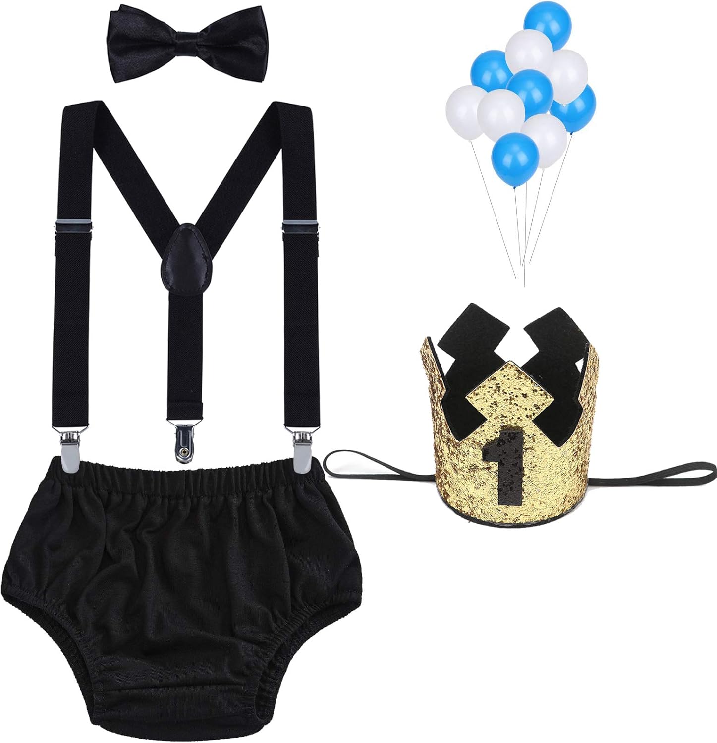 baby boy 1st birthday cake smash outfit