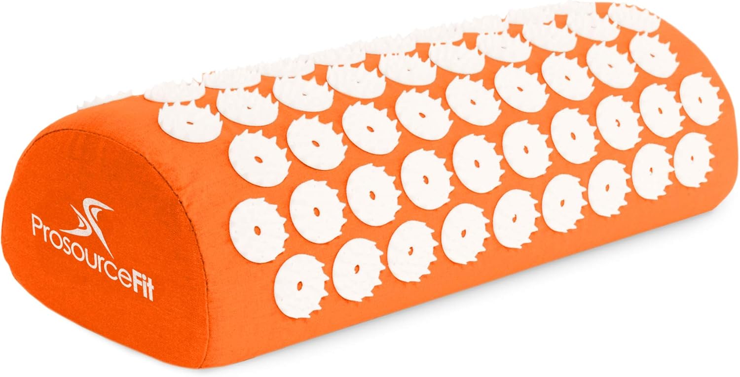 ProsourceFit Acupressure Mat and Pillow Set - Orange: Sports & Outdoors