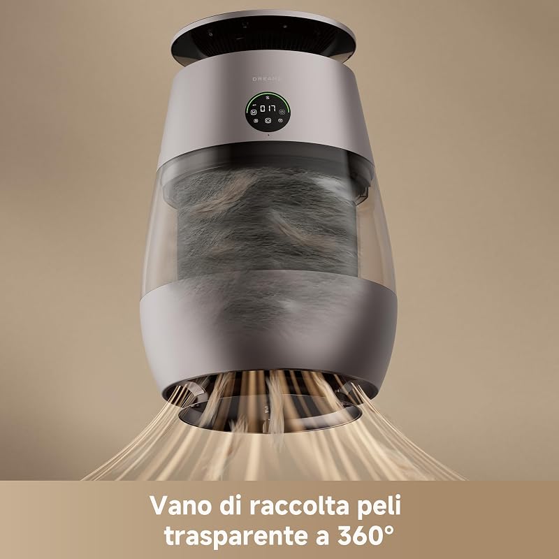 AP10 Purificatore d'aria per Animali Domestici, Meno Peli