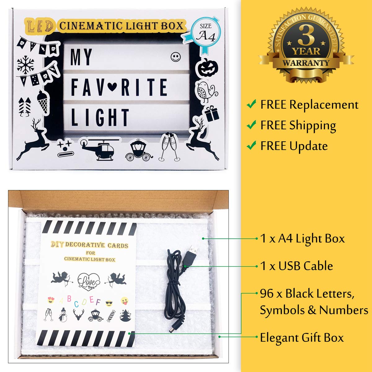 girls light box
