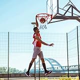 Denny International Basketball Hoop Wall Mounted 45cm Net Fixtures Set view 2