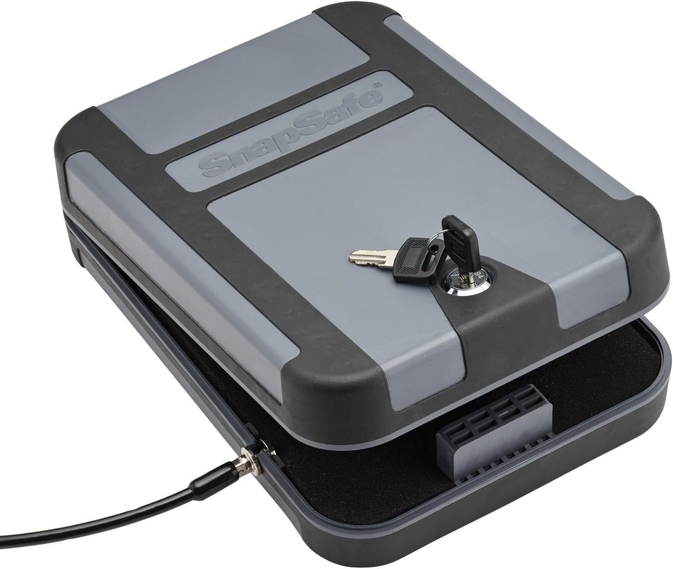 Snapsafe Treklite Lock Box with Combination Lock, X-Large 75241, Portable Polycarbonate Handgun Safe & Case, TSA Lock Approved, Measures 10” x 7” x 2” : Sports & Outdoors
