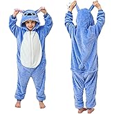 Unisex Kids Animal Onesie Pajamas One Piece Cosplay Costume for Halloween