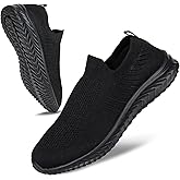 JIAFO Mens Shoes Walking Shoes for Men Mens Slip On Shoes Sneakers for Men, Casual Athletic Running, Lightweight Breathable Mesh Knit