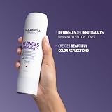 Goldwell Dualsenses Blondes Highlights Anti-Yellow Conditioner 200ml Detangles view 4