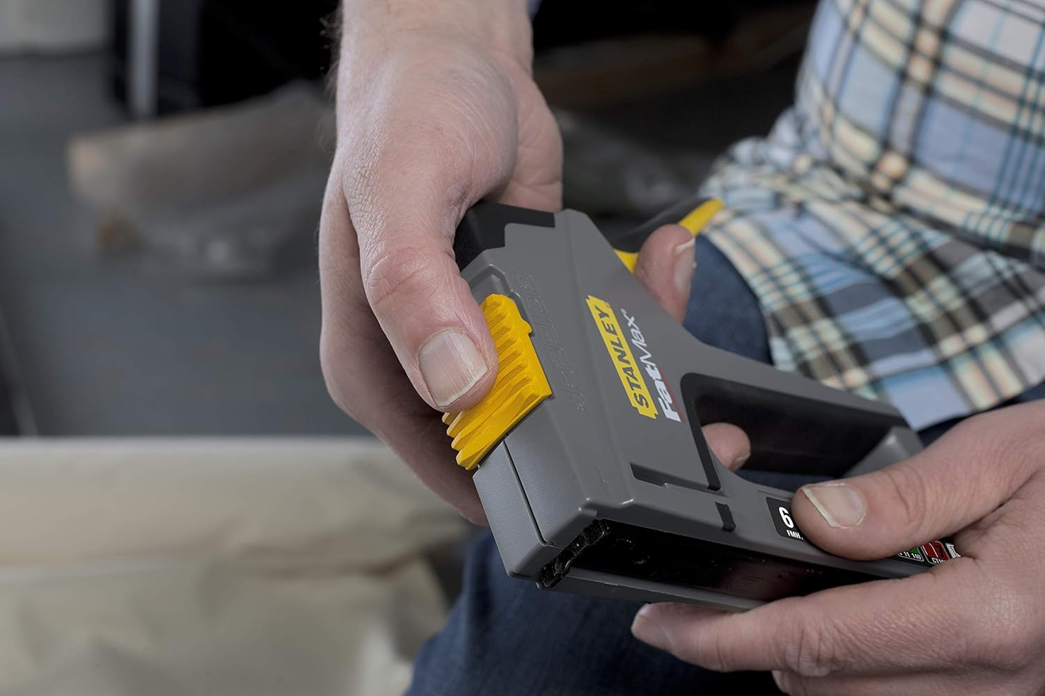 Stanley Fatmax FMHT670868 “TR75” Hand Stapler and Nailer, Black BigaMart