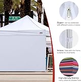 ABCCANOPY 3x3M Gazebo Side Panel Yellow Waterproof UV Blocking view 6