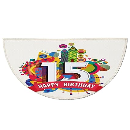 Paillasson Demi Rond Tapis Dentrée De Zoo Style Dessin