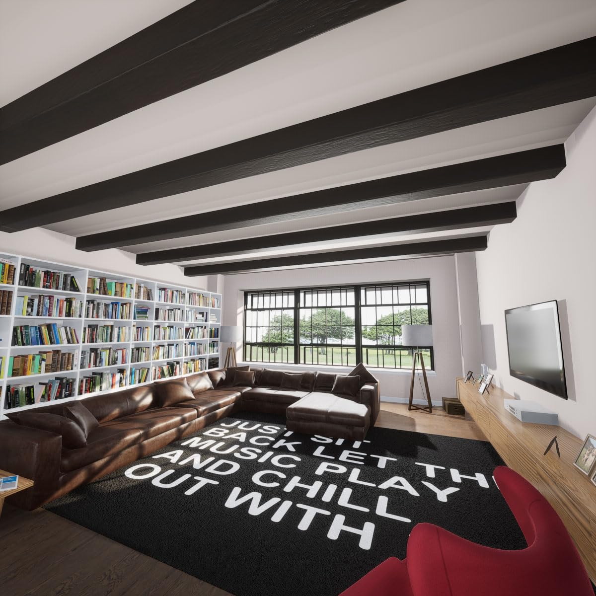 Ekena Millwork BMRS3C0060X060X096ZH 3-Sided