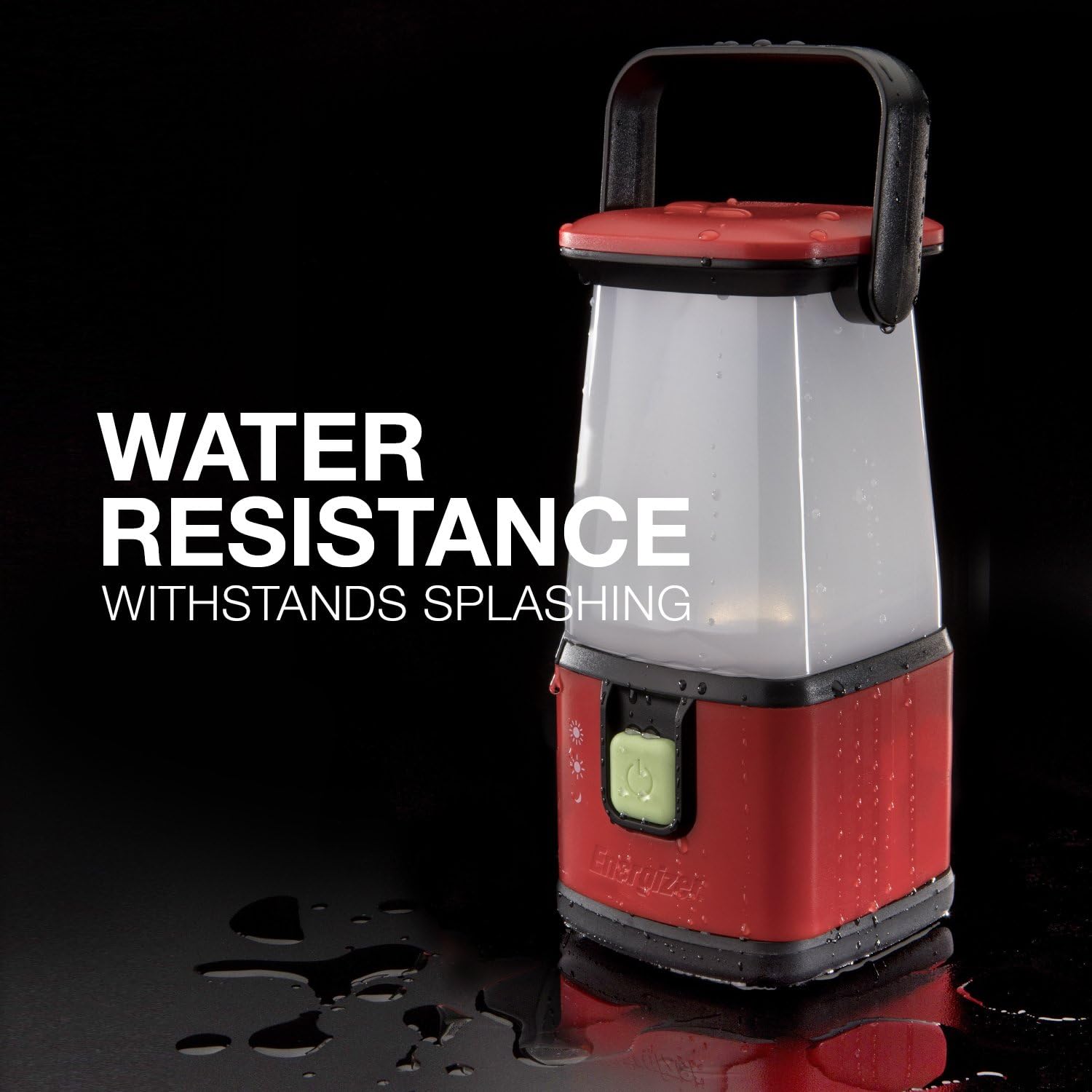 Energizer LED Camping Lantern Flashlight, 650 Hour Run-Time, 500 Lumens, IPX4 Water Resistant, Battery Powered LED Lantern - Use for Hurricane, Emergency Light, Camping: Sports & Outdoors