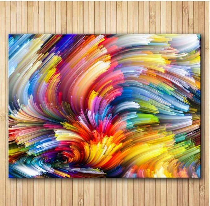 Cczxfcc 1 Unidades abstractas líneas de Nubes HD Carteles de Arte de