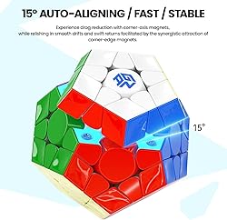 Bukefuno GAN Megaminx MagLev UV V2 Speed Magic Cube