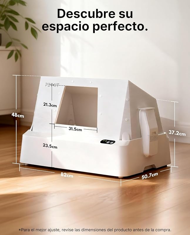 PUROBOT Crystal Duo caixa de areia autolimpante para gatos, câmara com IA, caixa de areia autolimpante para gatos, limpeza bidirecional, tabuleiro substituível, rastreio sanitário, eliminação de odores
