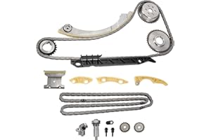 HEROFFIX 1 Set Engine Timing Chain Kit for Chevrolet HHR Malibu Equinox Colbat for Buick LaCrosse Regal Verano for GMC Terrai