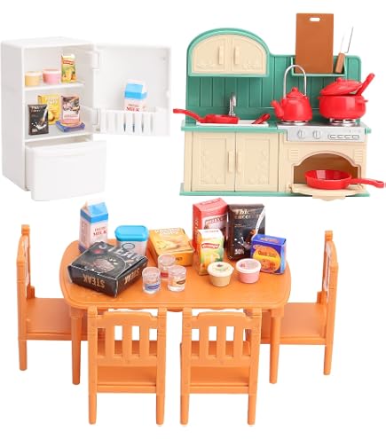 goki 51461 - Accessoires de buanderie en Bois - Complément Parfait pour Une Maison de poupée - Favorise la créativité des Petits Parents de poupée - Lot de 29 - À partir