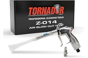 Tornador Z-014 Air Blow Out Tool | High-Pressure Air Gun for Car Detailing | Professional Tornador Cleaning Gun | Powerful Ai