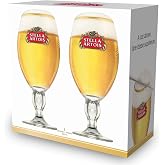 Stella Artois Chalice - 2-Pack Gift Set - Official Product - 33 Cl / 11.2 Oz. Capacity Beer Glasses