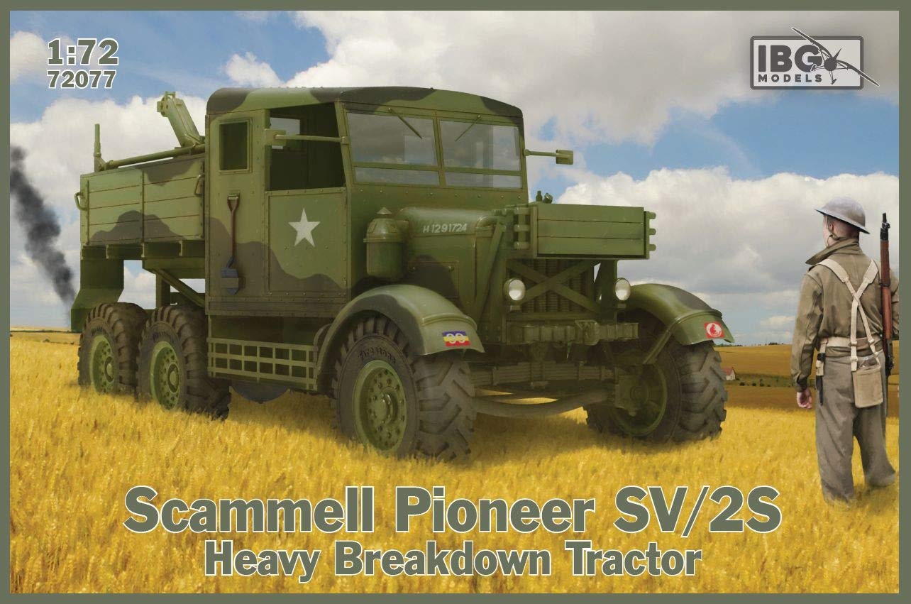 Big Ant IBG 1/72 Scammell Pioneer SV/2S Heavy Breakdown Tractor # 72077