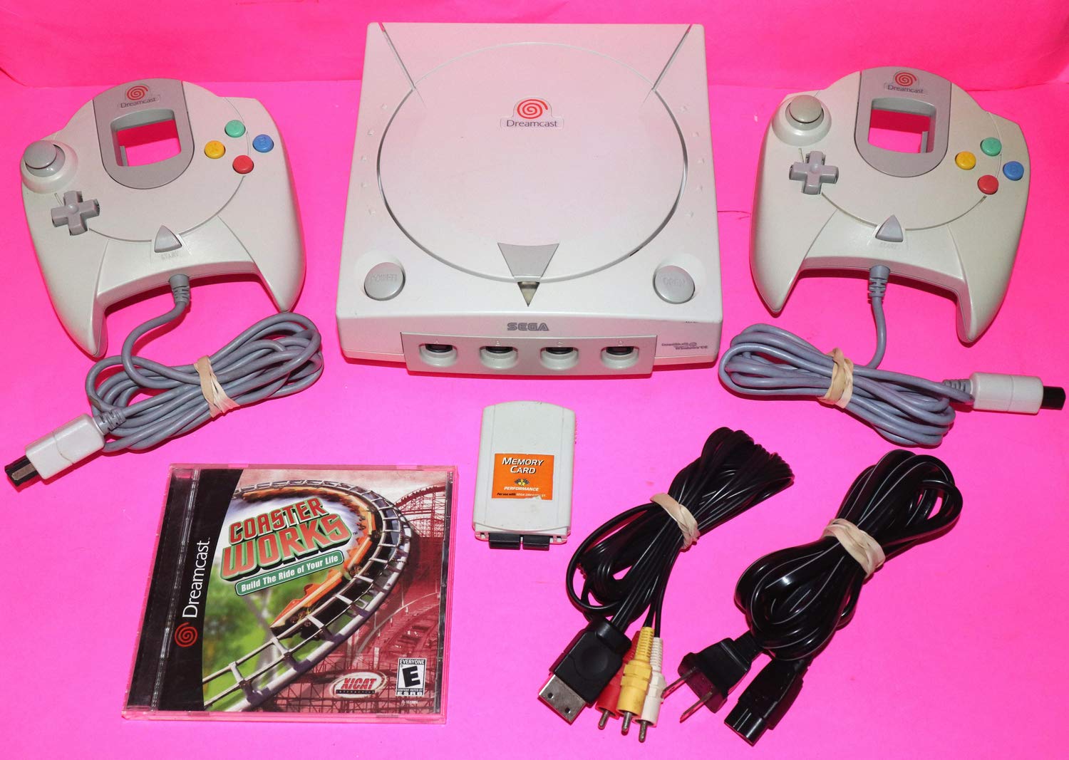 Sega Dreamcast White Console System: Video Games